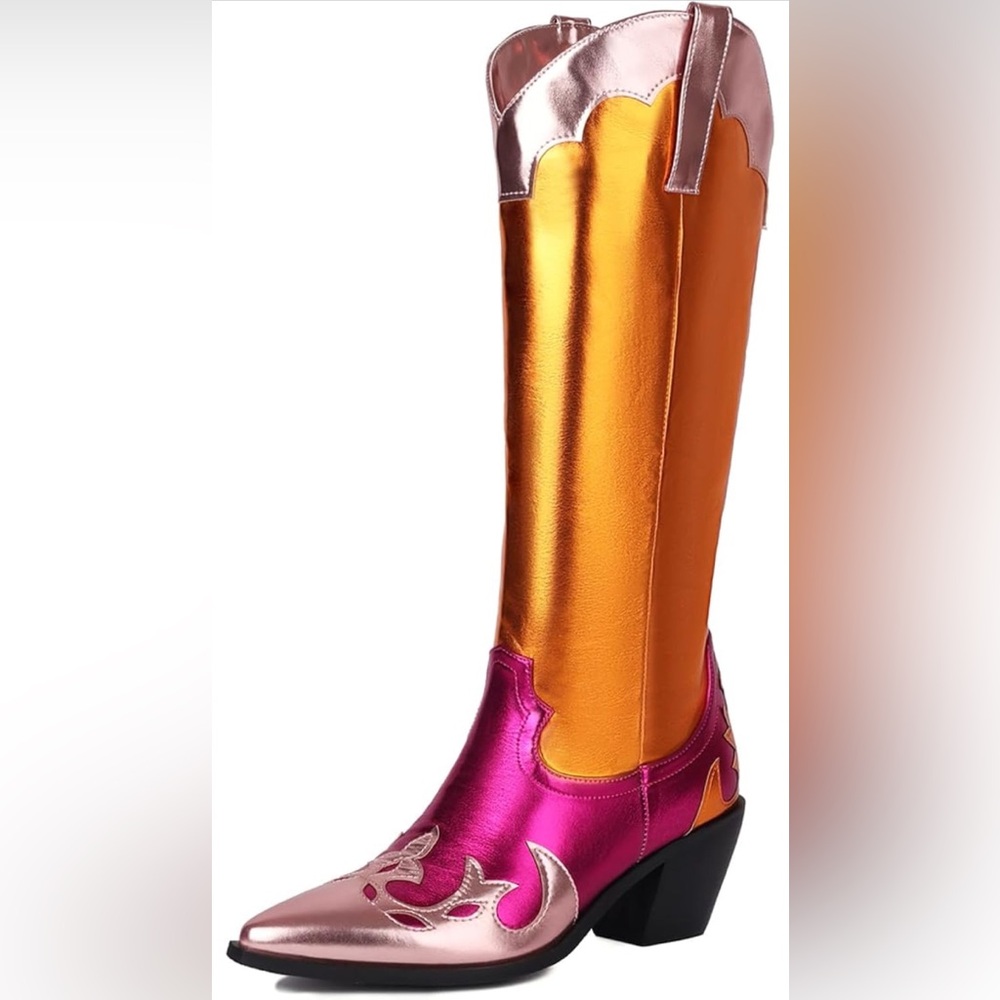 Cowboy Boots Size 7.5 US - Picture 3 of 11